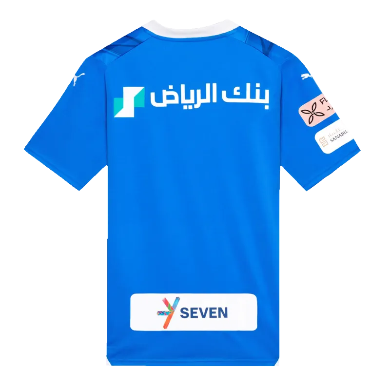 Alternative view of Al Hilal Saudi 2023/24 Home Jersey