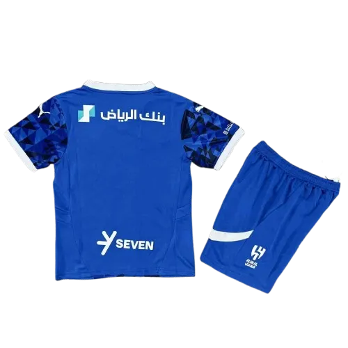 Alternative view of 2024-25 Kids Al Hilal SFC Home Jersey(Shirt+Shorts)