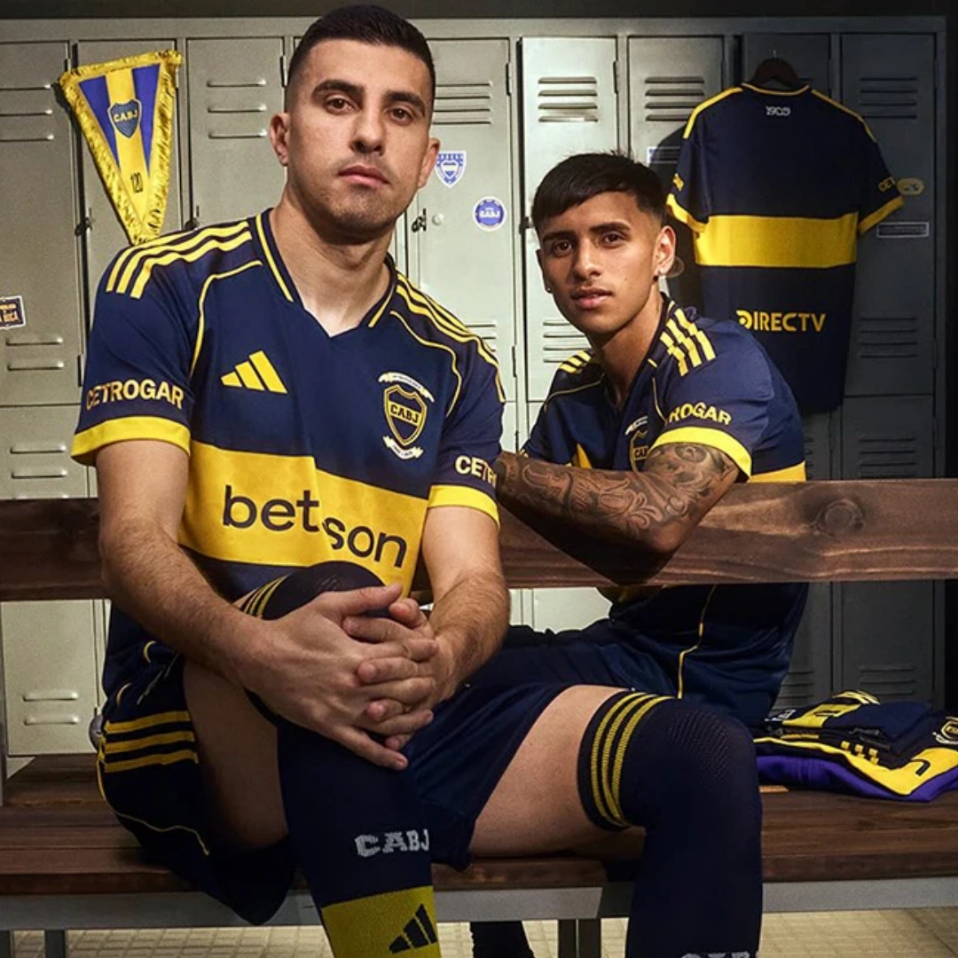 Alternative view of Boca Juniors Home Jersey 2025/26