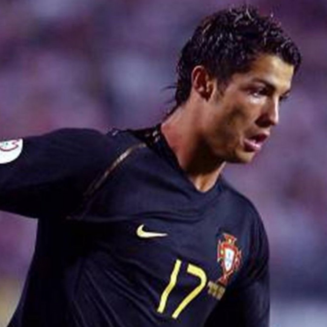 Alternative view of Retro Portugal Away Jersey 2006