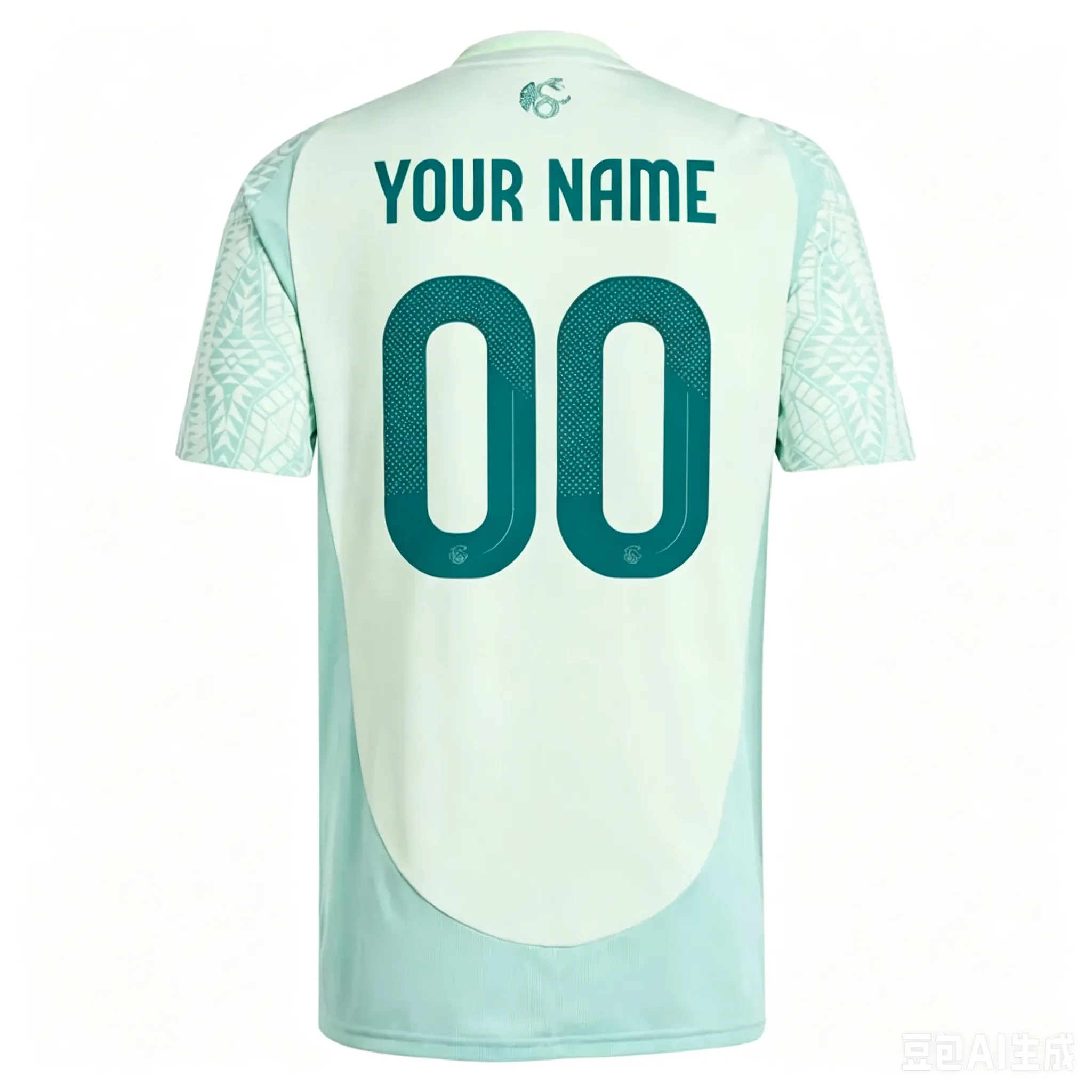 Alternative view of Javier Hernandez Chicharito #14 Mexico Away Jersey Copa 2026
