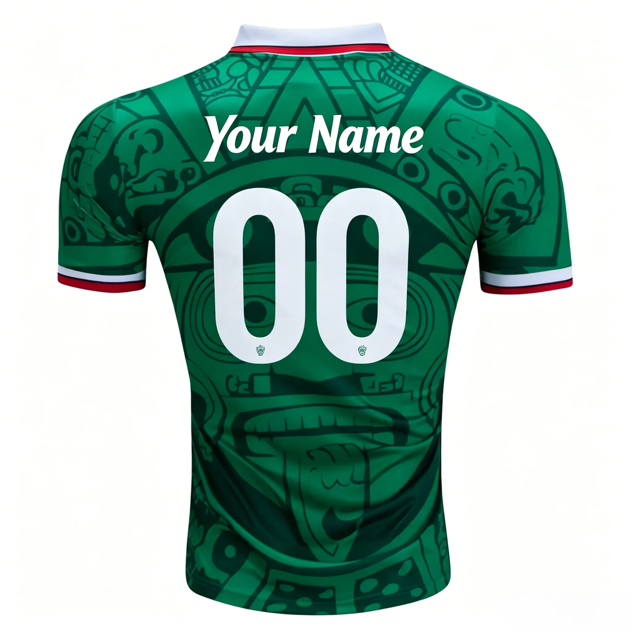 Alternative view of Mexico Retro Home Jersey 1998