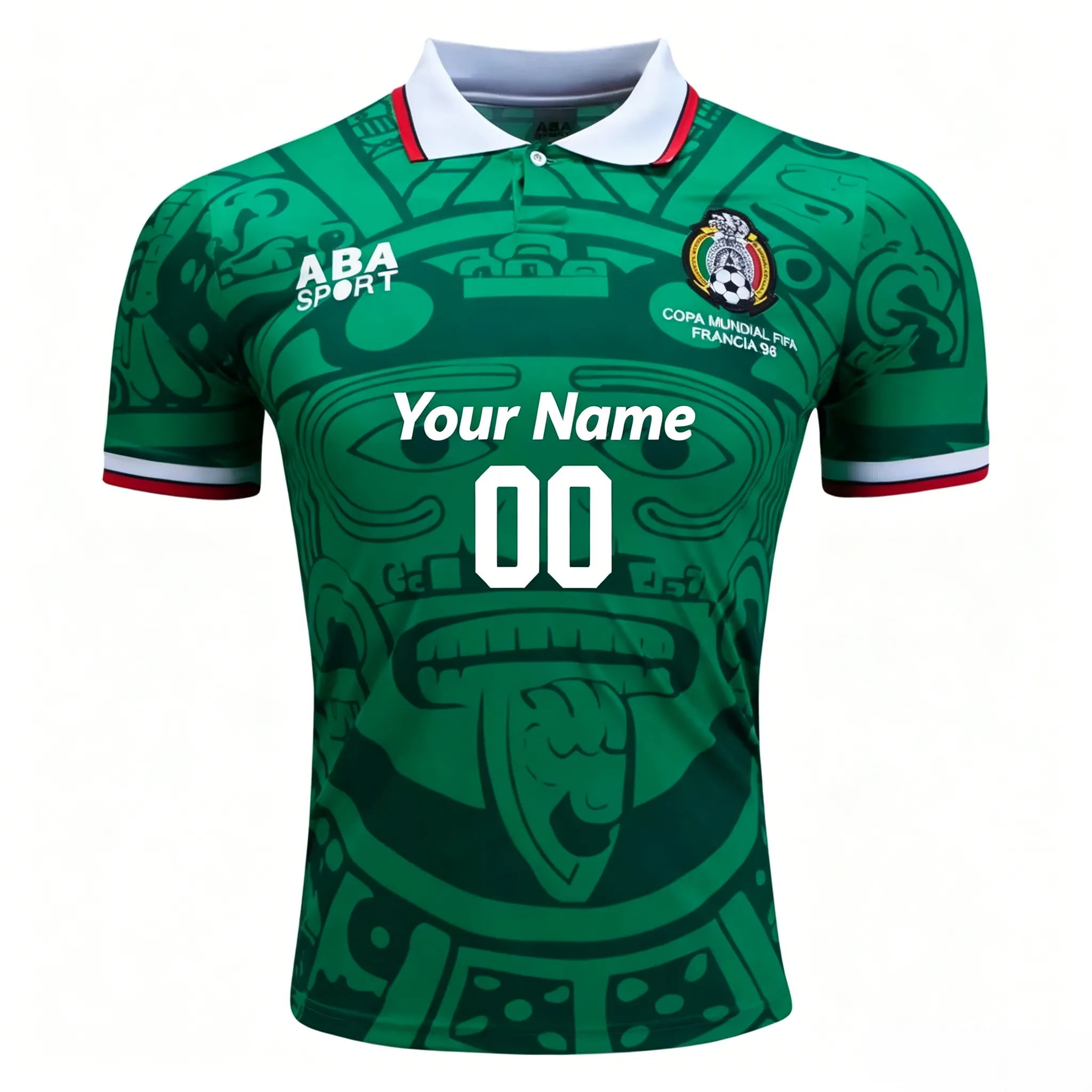 Mexico Retro Home Jersey 1998
