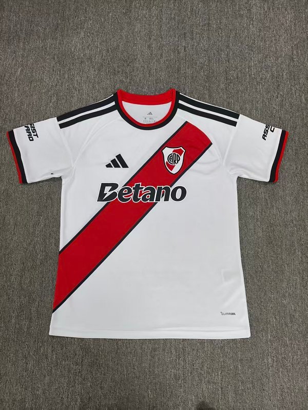 26/27 River Plate Home Fan Version Soccer Jersey