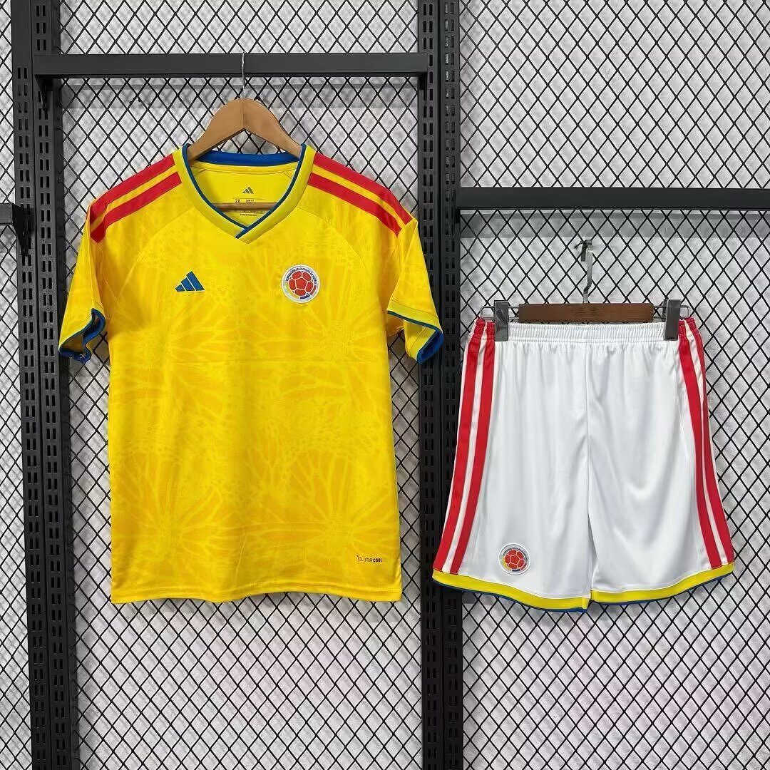 26/27 Colombia Home Adult Kit (White Shorts)