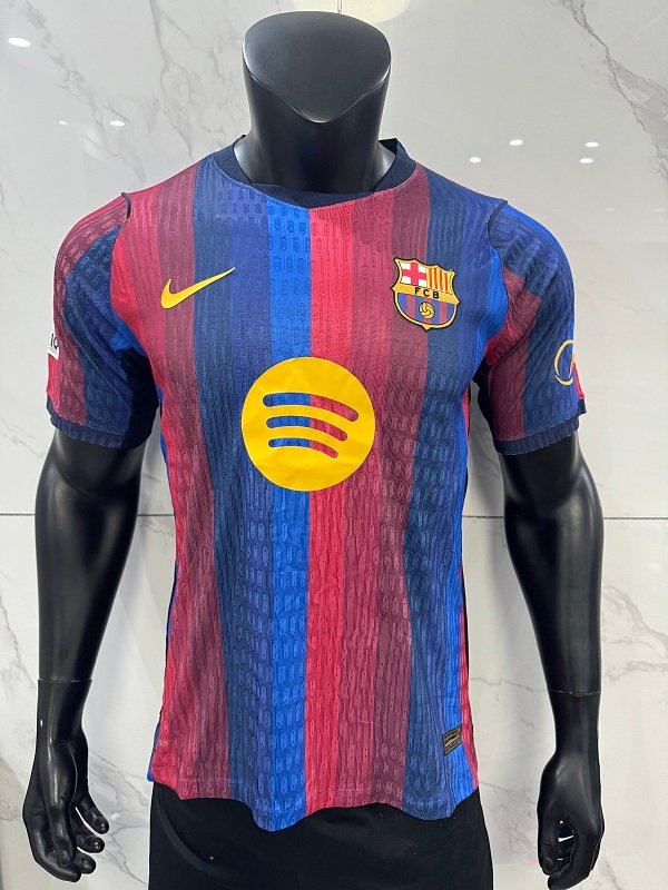 26/27 Barcelona Home Player Version Jersey (UCL Patch)
