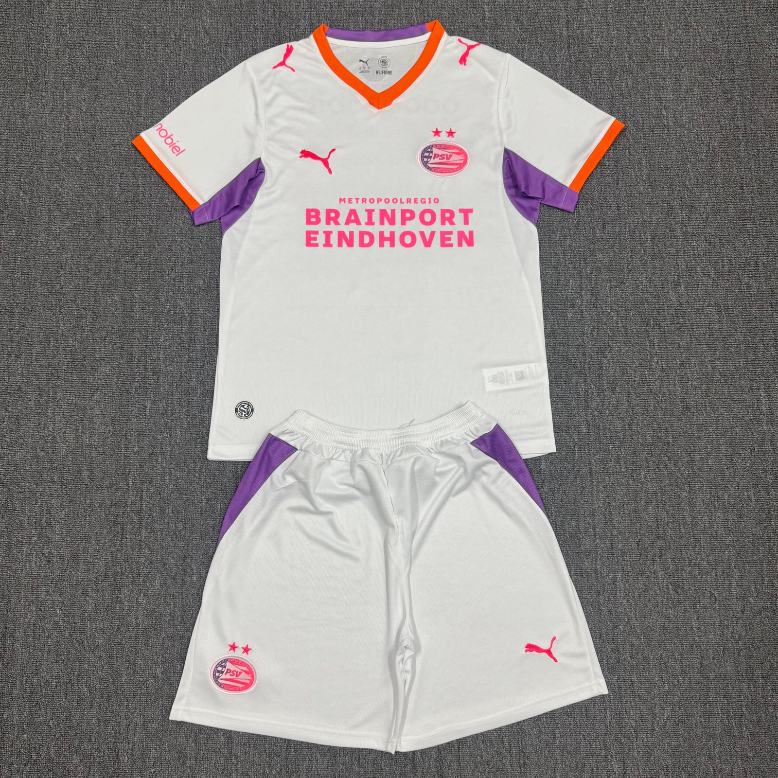 26/27 PSV Eindhoven Home Adult Kit - Image 3