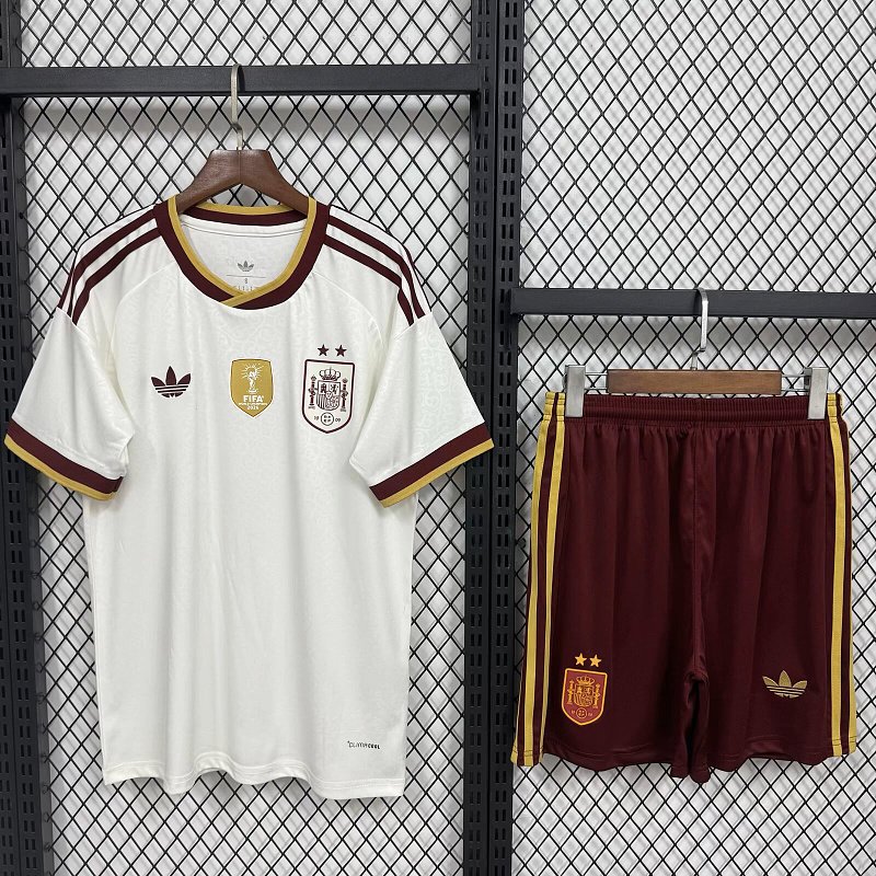 26/27 Spain Away 2 Stars Adult Kit