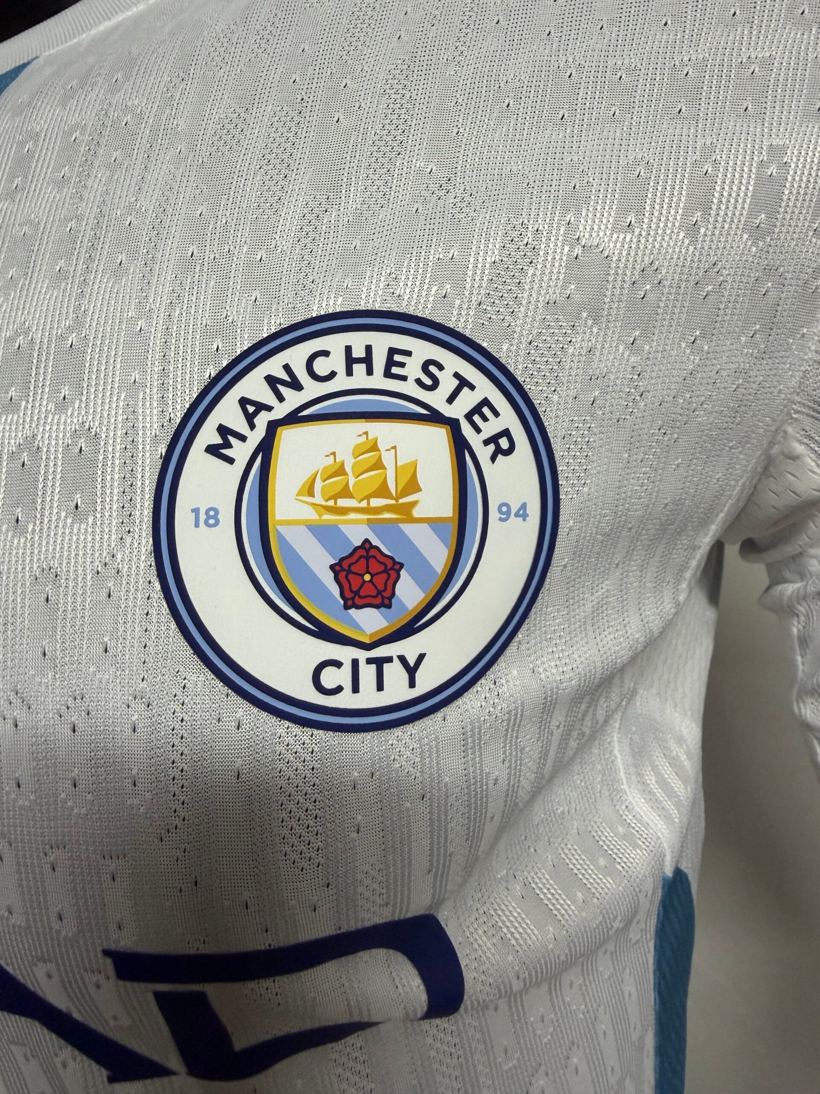 26/27 Manchester City Away Player Version Jersey (EPL Velvet Patch) - Image 3