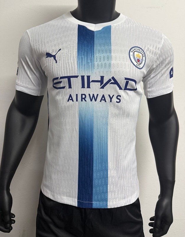 26/27 Manchester City Away Player Version Jersey (EPL Velvet Patch)
